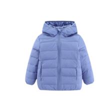 雪中飞 66g充绒90绒轻暖系列短款羽绒服 深雾蓝
