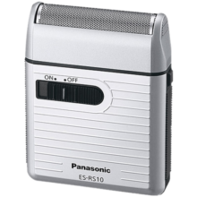 Panasonic松下日本进口RS10往复式迷你小巧男士电动剃须刀刮胡子须刀便携旅行款送男友父亲节七夕生日礼物 普通装 S 银色