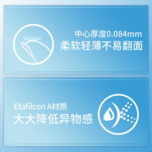 强生（Johnson） 安视优 舒日 隐形眼镜 日抛 10片装 400度