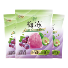 溜溜梅 天然水果乳酸菌梅冻 多口味任选6件 100g葡萄水果梅冻*1袋