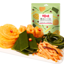 再降价：百草味 素卤大礼包休闲零食510g7.76元（需领券）