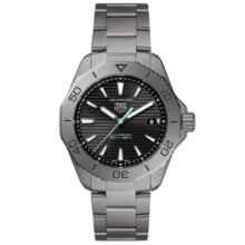 泰格豪雅TAG Heuer瑞士手表竞潜系列防水夜光太阳能钛金属腕表 WBP1180.BF0000