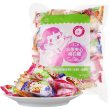 不二家混合口味水果夹心棉花糖300g（约50颗）儿童糖果 休闲零食