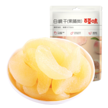 plus会员：百草味 白桃干 100g/袋