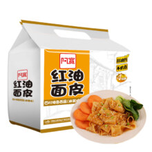再降价、88vip、阿宽红油面皮麻酱味速食方便面480g