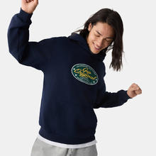 Gap 男女装2025春季新款贴布绣logo袋鼠袋连帽卫衣休闲上衣721290 海军蓝 M (170/92A)亚洲尺码