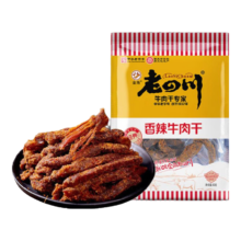 老四川（laosichuan）【系列任选12件】多口味五香 烧烤牛肉60g 金角老四川牛肉干