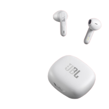 Plus会员、限地区：JBL WAVE FLEX 真无线蓝牙耳机 半入耳式音乐耳机 通话降噪 珍珠白