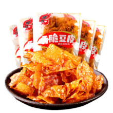 飞旺香脆豆皮辣条麻辣豆腐皮手撕辣片儿时怀旧休闲零食湖南小吃