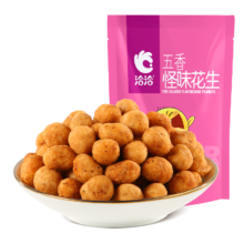 plus会员：洽洽 五香花生 200g