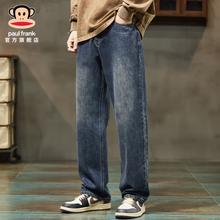 大嘴猴 男士美式复古牛仔裤