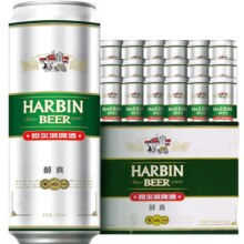 88vip、哈尔滨醇爽啤酒500ml*18听+凑单