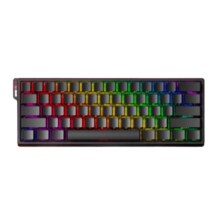 狼蛛WiN 60/68HE磁轴键盘 WiN 60HE 标准版-黑色侧刻 灰木磁轴 有线