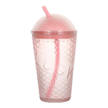 好运luck 粉色半球杯 450ml 1只