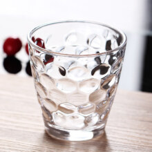 雨点玻璃水杯*2件