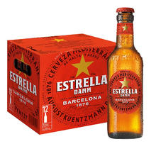星达露 Estrella Damm 星达露 地中海式高度拉格黄啤酒 330mL*12瓶