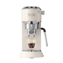 PLUS会员：Delonghi 德龙 EC885.CR 半自动咖啡机 奶油色