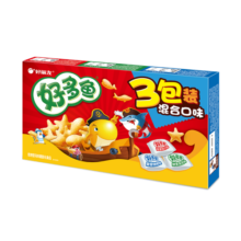 好丽友（orion）好多鱼三连包99g 休闲零食薯条非油炸膨化食品成人儿童解馋小吃