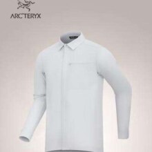 38节、新品发售：ARC'TERYX 始祖鸟 SKYLINE LS SHIRT 轻量透气男子长袖衬衣 SOLITUDE/隐秘灰