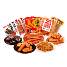 PLUS会员：邬辣妈 素食豆干混合多种组合大礼包 32包约360g