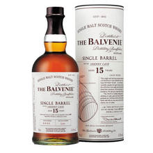 百富 THE BALVENIE 15年双桶 单一纯麦威士忌 700ml
