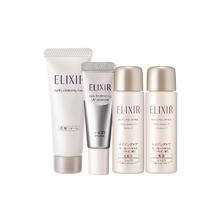 ELIXIR 怡丽丝尔 洁面水乳防晒 5ml*2