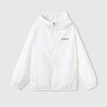 ASICS 亚瑟士 25年新款男女童UPF50+冰蝉翼梭织透气防晒服