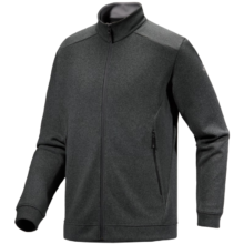 ARC'TERYX 始祖鸟 COVERT LT CARDIGAN 保暖男子抓绒衫 VOID HEATHER空间灰