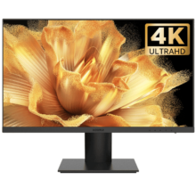 再降价、plus会员:科睿 27英寸显示器 4K高清 IPS广视角 100%sRGB广色域HDR 10bit低蓝光不闪 电脑显示屏 P6