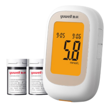 鱼跃 医用精确血糖仪550 糖尿病测血糖 仪器+50试纸+50采血针