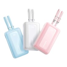 3日20点、38节：安克 A1681 自带线移动电源 10000mAh