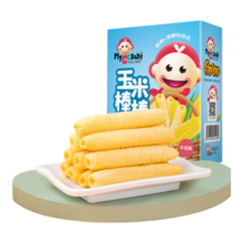 我D小蔡蔡（MyCcBaBy）玉米棒棒磨牙泡芙能量宝宝谷物棒饼干幼儿园代餐独立包装儿童零食 牛奶味