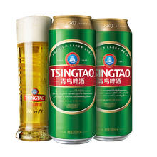 青岛啤酒 TSINGTAO 限时特价！升级款大容量经典1903 经典10度啤酒 550mL 15罐 赠福喜500ml*8罐