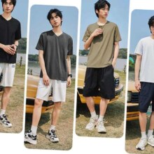三福 夏季男女新款短袖t恤 多款任选