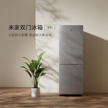 小米 米家189L双门两门小型家用冰箱 BCD-189MDM