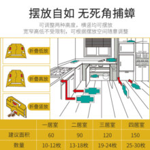 榄菊蟑螂屋贴粘板蟑螂药家用非无毒一窝端全魔盒捕捉灭消杀除蟑螂