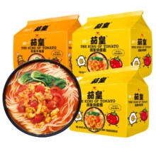 统一茄皇番茄鸡蛋面泡面整箱装 5包