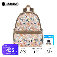 LeSportsac 力士保 乐播诗包包女包通勤轻便双肩包背包女书包 悠闲假日