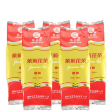 猴王牌 中粮中茶 一级茉莉花茶 2024年浓香型茶叶散装袋装 一级花茶100g*5袋