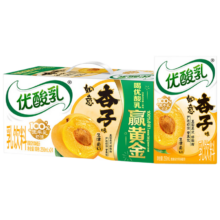 plus：伊利 优酸乳如意杏子味250ml*24盒 酸甜牛奶饮品 礼盒装