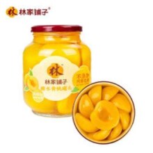 林家铺子 糖水黄桃罐头 1000g