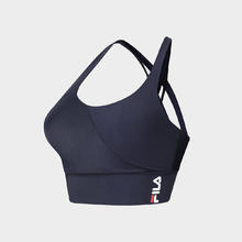 FILA 女装运动薄背心女休闲瑜伽紧身高弹日常舒适百搭针织背心