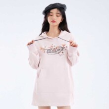 美特斯邦威 卫衣女春季年MTEE-阿德丽娜抗菌连帽卫衣女春春季卫衣