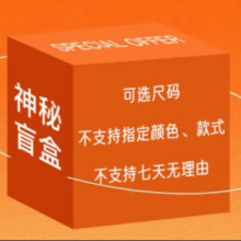 真维斯 100%纯棉短袖 180g重磅盲盒 可选尺码*2件