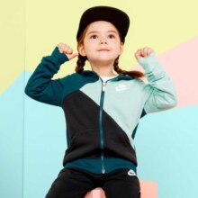 限尺码：NIKE 耐克 小童长袖连帽外套