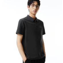 JACK&JONES 杰克琼斯 男士精致虎头刺绣凉感短袖polo衫