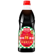 PLUS会员：厨邦酱油 特级酱油 900ml
