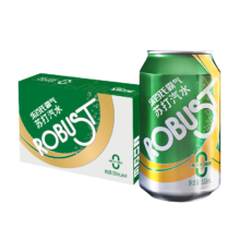 预售：Robust 乐百氏 霸气苏打水 原味 330ml*24罐 整箱装