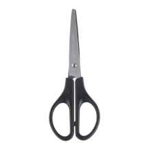 晨光文具170mm办公家用生活剪刀 中号手工剪纸刀 办公用品 单把装颜色随机ASS91307