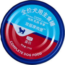 plus：蓝氏 全价主食罐 双层厚肉狗罐头 170g